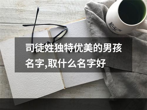 司徒姓独特优美的男孩名字,取什么名字好