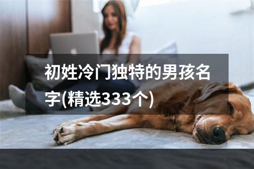 初姓冷门独特的男孩名字(精选333个)