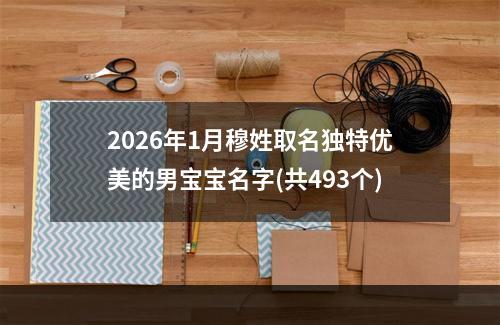 2026年1月穆姓取名独特优美的男宝宝名字(共493个)