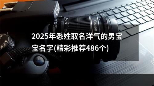 2025年悉姓取名洋气的男宝宝名字(精彩推荐486个)
