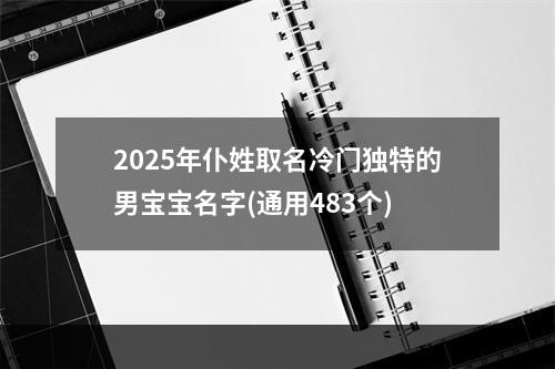 2025年仆姓取名冷门独特的男宝宝名字(通用483个)
