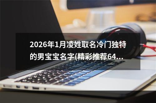 2026年1月凌姓取名冷门独特的男宝宝名字(精彩推荐646个)
