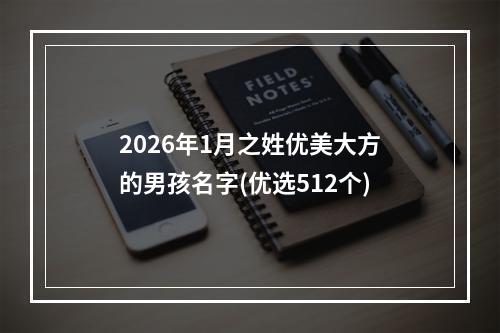 2026年1月之姓优美大方的男孩名字(优选512个)