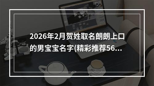 2026年2月贺姓取名朗朗上口的男宝宝名字(精彩推荐567个)