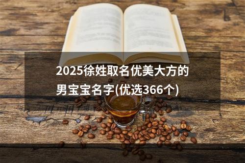 2025徐姓取名优美大方的男宝宝名字(优选366个)