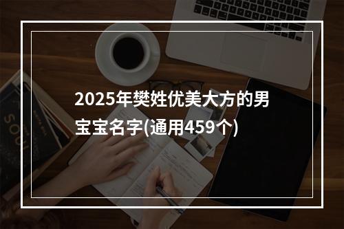 2025年樊姓优美大方的男宝宝名字(通用459个)