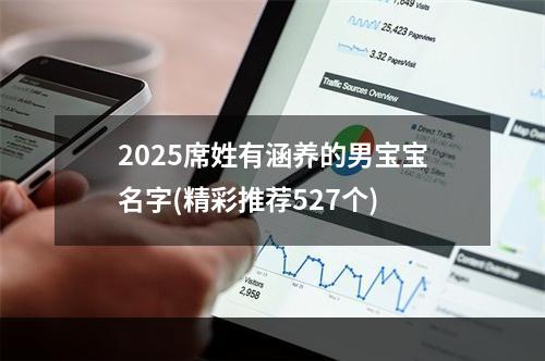 2025席姓有涵养的男宝宝名字(精彩推荐527个)