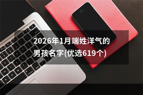 2026年1月端姓洋气的男孩名字(优选619个)