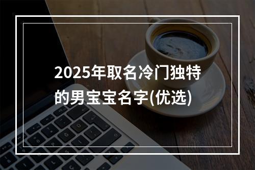2025年取名冷门独特的男宝宝名字(优选)