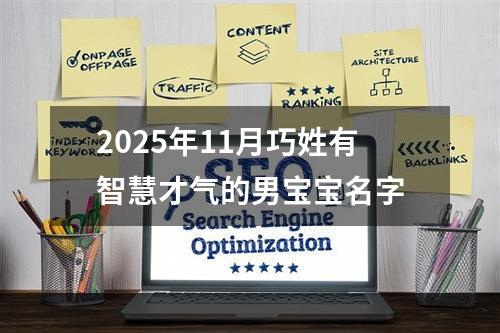 2025年11月巧姓有智慧才气的男宝宝名字