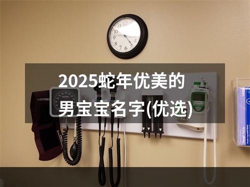2025蛇年优美的男宝宝名字(优选)