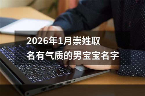 2026年1月崇姓取名有气质的男宝宝名字