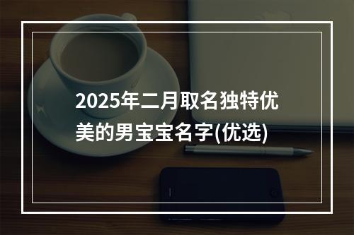 2025年二月取名独特优美的男宝宝名字(优选)