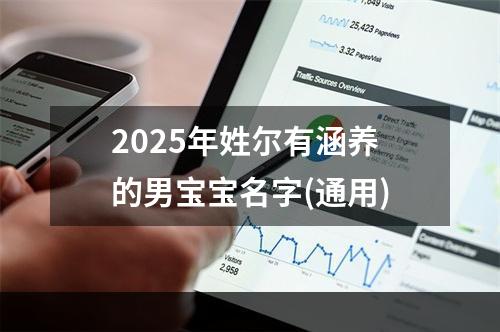 2025年姓尔有涵养的男宝宝名字(通用)