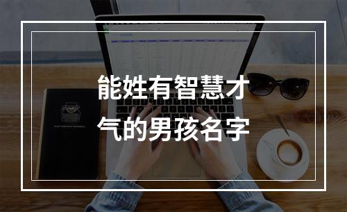 能姓有智慧才气的男孩名字