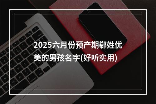2025六月份预产期郗姓优美的男孩名字(好听实用)