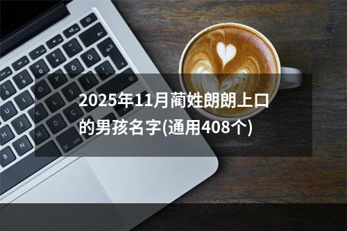 2025年11月蔺姓朗朗上口的男孩名字(通用408个)