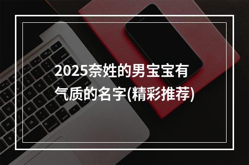 2025奈姓的男宝宝有气质的名字(精彩推荐)