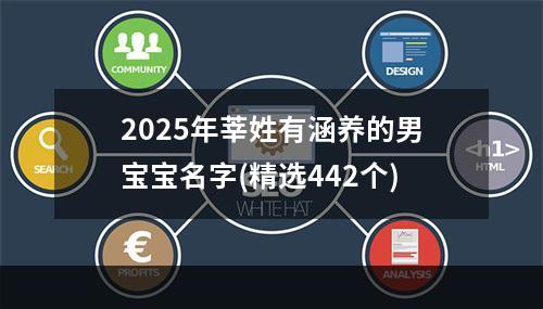 2025年莘姓有涵养的男宝宝名字(精选442个)
