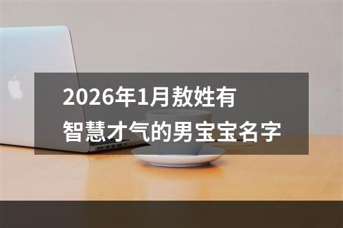 2026年1月敖姓有智慧才气的男宝宝名字