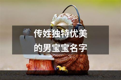 传姓独特优美的男宝宝名字
