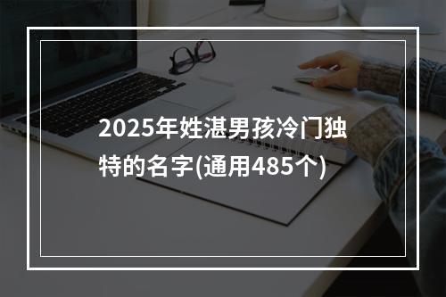 2025年姓湛男孩冷门独特的名字(通用485个)