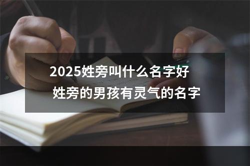 2025姓旁叫什么名字好 姓旁的男孩有灵气的名字