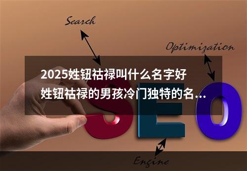 2025姓钮祜禄叫什么名字好 姓钮祜禄的男孩冷门独特的名字