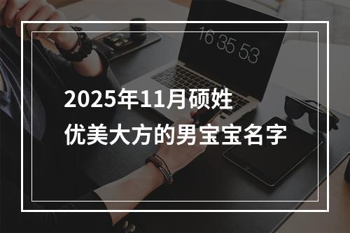 2025年11月硕姓优美大方的男宝宝名字