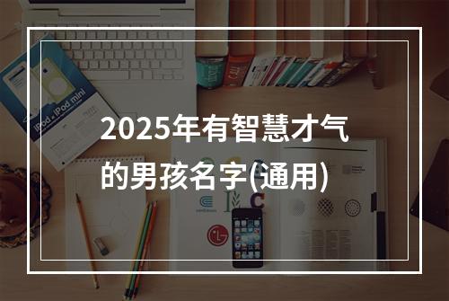 2025年有智慧才气的男孩名字(通用)