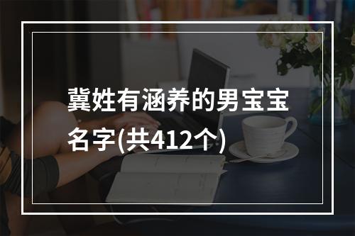 冀姓有涵养的男宝宝名字(共412个)