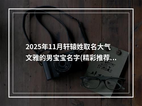 2025年11月轩辕姓取名大气文雅的男宝宝名字(精彩推荐529个)