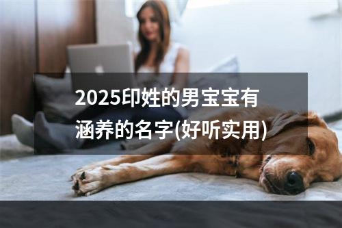 2025印姓的男宝宝有涵养的名字(好听实用)