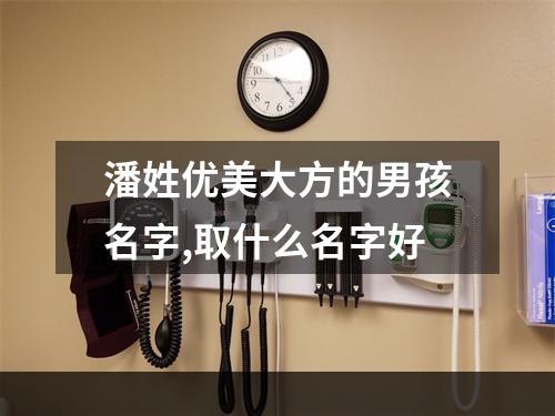 潘姓优美大方的男孩名字,取什么名字好