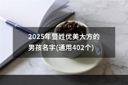 2025年暨姓优美大方的男孩名字(通用402个)