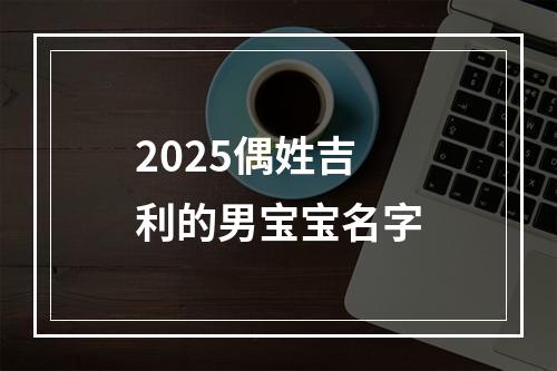 2025偶姓吉利的男宝宝名字