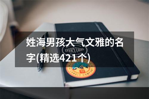 姓海男孩大气文雅的名字(精选421个)