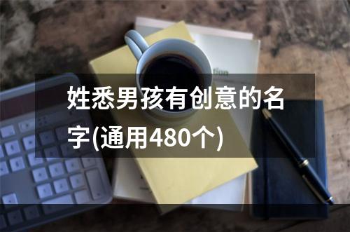 姓悉男孩有创意的名字(通用480个)
