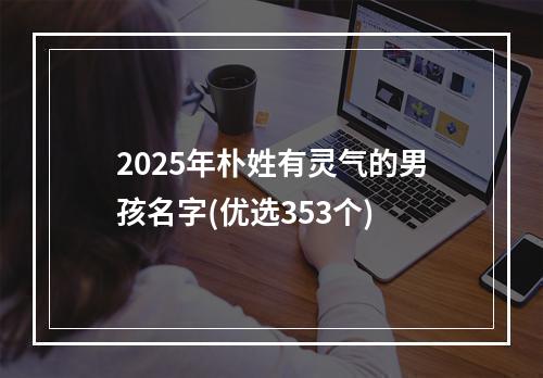 2025年朴姓有灵气的男孩名字(优选353个)