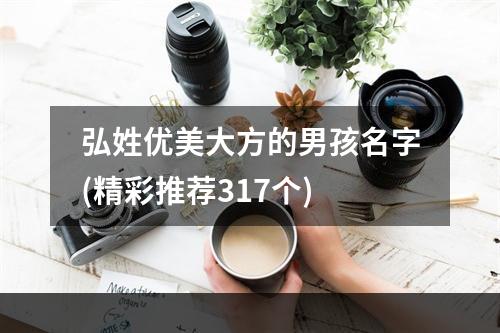 弘姓优美大方的男孩名字(精彩推荐317个)