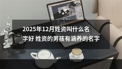 2025年12月姓资叫什么名字好 姓资的男孩有涵养的名字