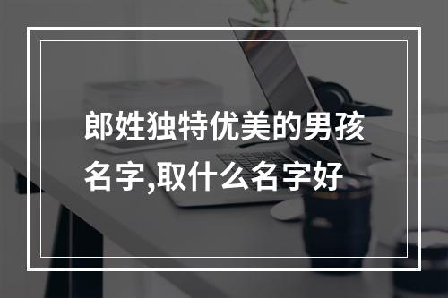 郎姓独特优美的男孩名字,取什么名字好