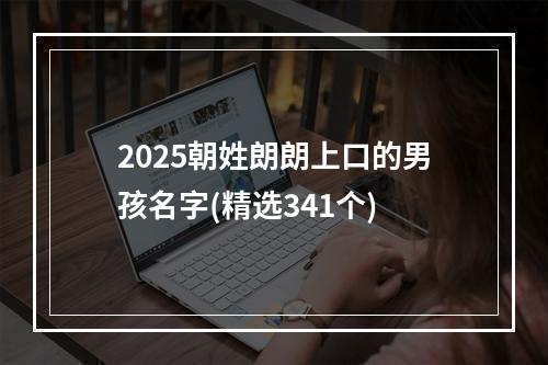 2025朝姓朗朗上口的男孩名字(精选341个)