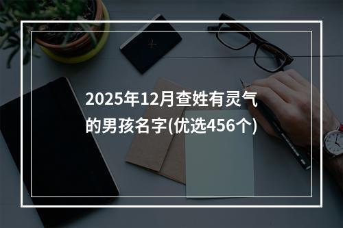 2025年12月查姓有灵气的男孩名字(优选456个)