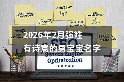 2026年2月强姓有诗意的男宝宝名字