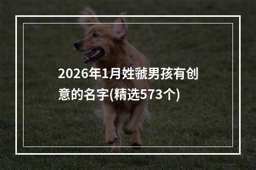 2026年1月姓虢男孩有创意的名字(精选573个)