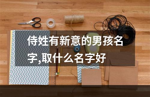 侍姓有新意的男孩名字,取什么名字好