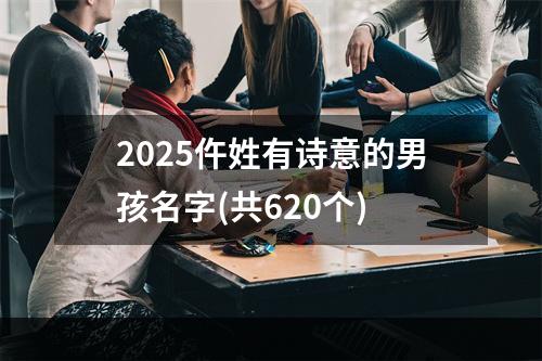 2025仵姓有诗意的男孩名字(共620个)