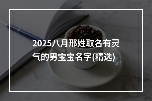 2025八月邢姓取名有灵气的男宝宝名字(精选)