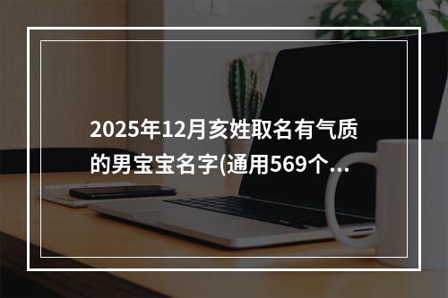 2025年12月亥姓取名有气质的男宝宝名字(通用569个)